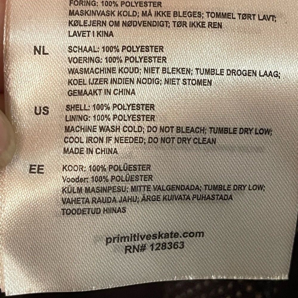Nwt Primitive Eden long sleeve jersey - Picture 2 of 5